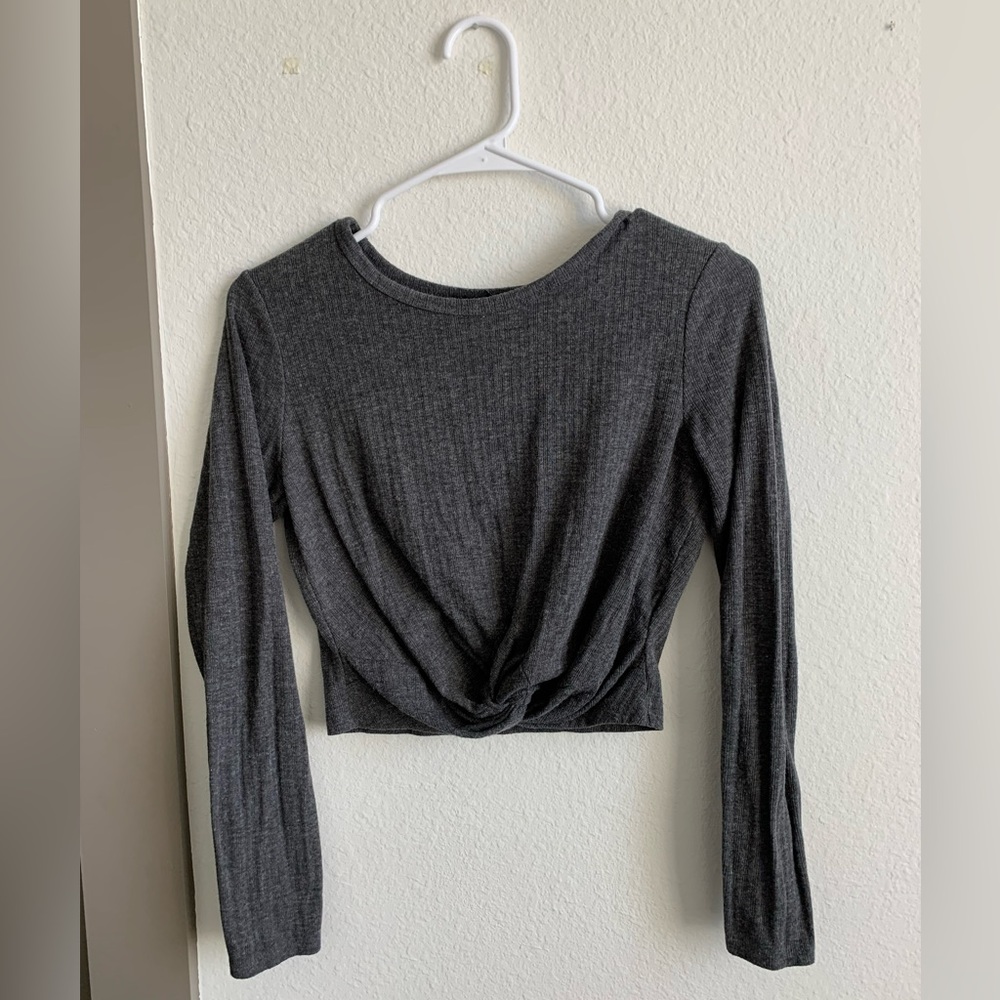 Forever 21 long sleeve crop top
